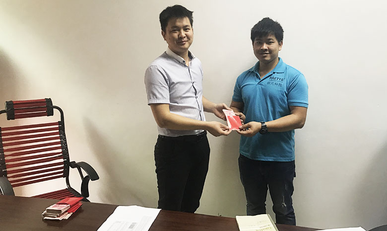 銳天員工現金紅包獎勵